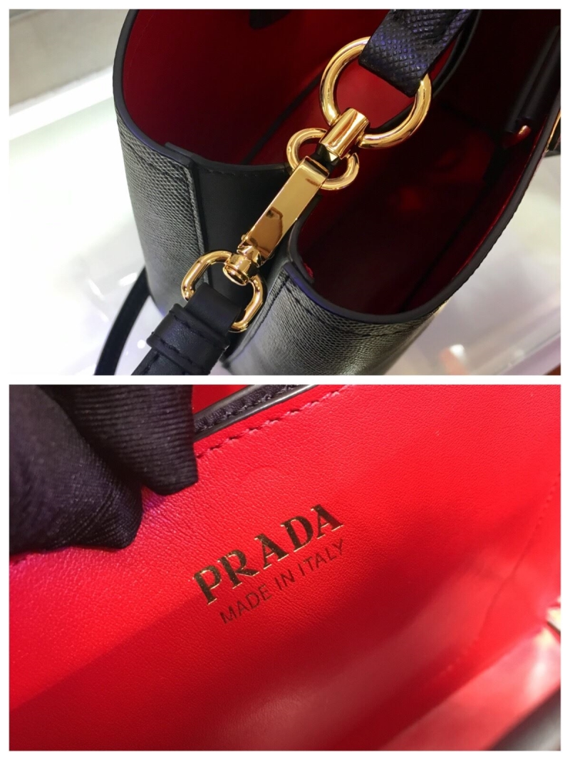 Pra*a top handle bags